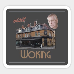 Visit Woking Sticker